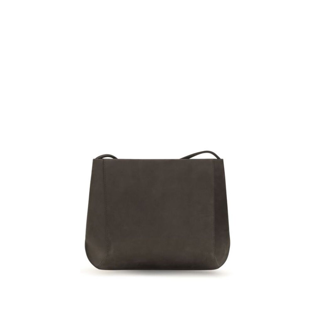 Fane Women Loge Brushed Leather Crossbody Bag